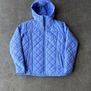 2000s columbia quilted winter jacket
